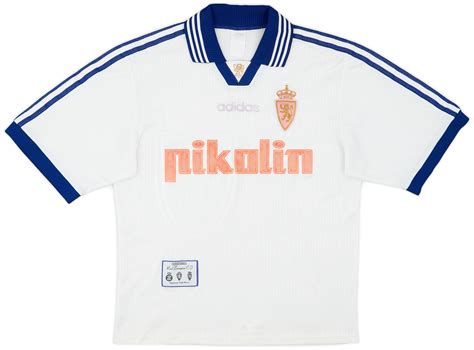 Real Zaragoza Home Shirt M