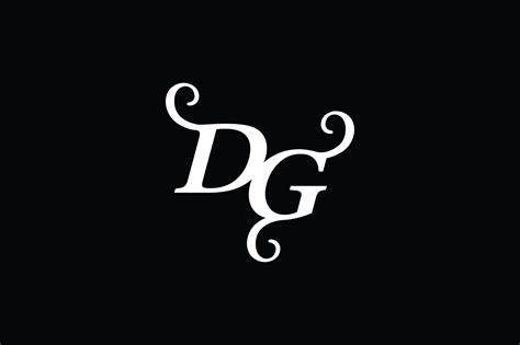 Monogram DG Logo V2 Graphic By Greenlines Studios Creative Fabrica