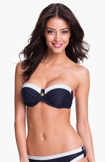 Ted Baker London Anka Padded Bandeau Bikini Top Nordstrom Bikini