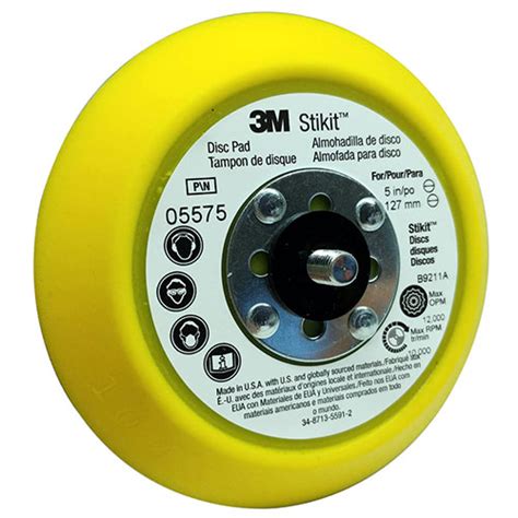 3m Stikit 5 Disc Backup Pad 05575 Automotive Sanding Disc Pads