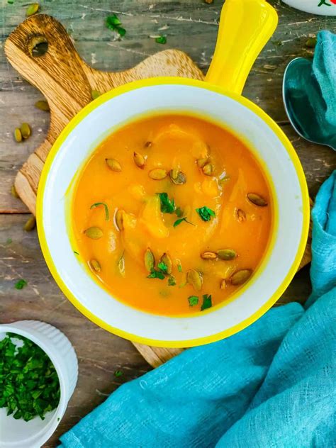 Easy Roasted Pumpkin Soup Without Cream Go Healthy Ever After