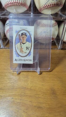 Topps Allen And Ginter Mini Cigarette Card Red Back Ebay