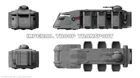 Imperial Troop Transport Multiview By Ravendeviant On Deviantart