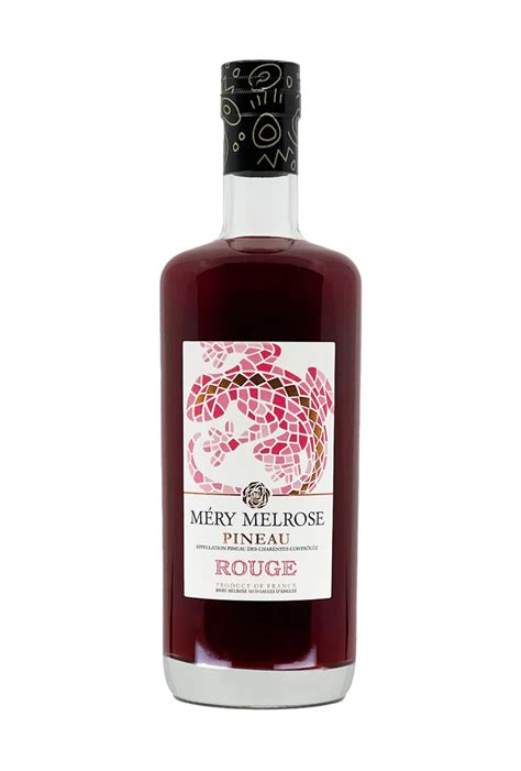 Pineau Des Charentes Biologique Rouge Mery Melrose Cl Nos