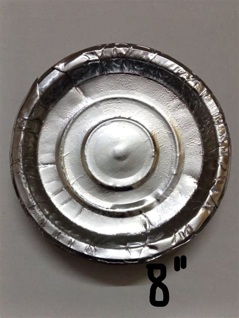 8 Inch Disposable Silver Paper Plate At Rs 16 Piece Laminated Paper