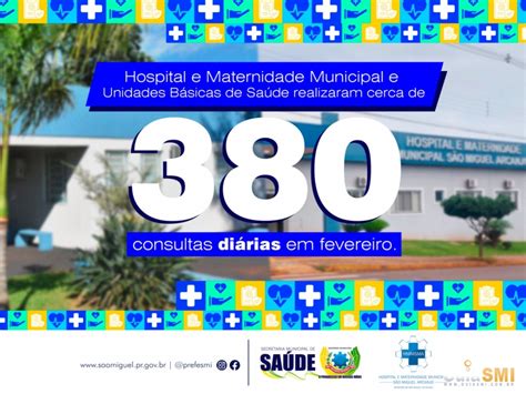 Hospital e Maternidade Municipal e UBSs de São Miguel do Iguaçu