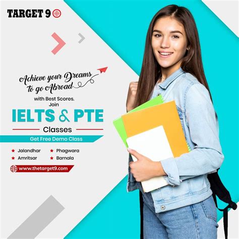 Ielts Pte Classes Class Poster Ielts Social Media Design Graphics