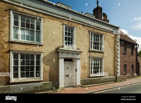 Old House On Southover High Street In Lewes England Stock Photo Alamy