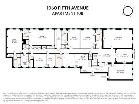 1060 5th Avenue 10B New York NY 10128 Sales Floorplans Property