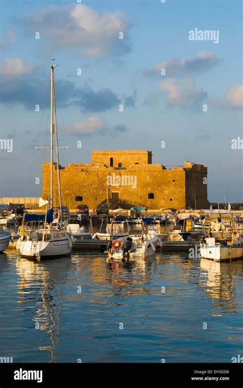 Paphos Harbour And Fort High Resolution Stock Photography And Images