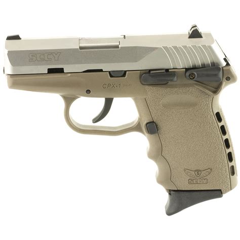 Sccy Cpx 1 9mm 3 1 10rd Satin Fde Good 4 Guns