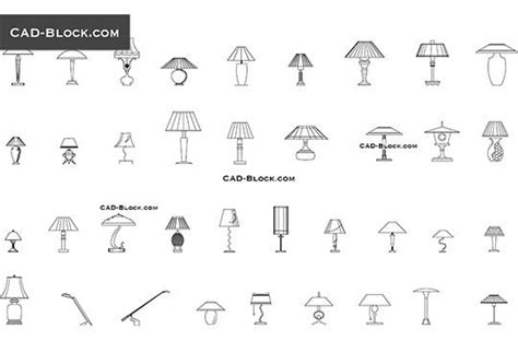 Karte Entsprechend Verkäufer floor lamp plan cad block wissenschaftlich