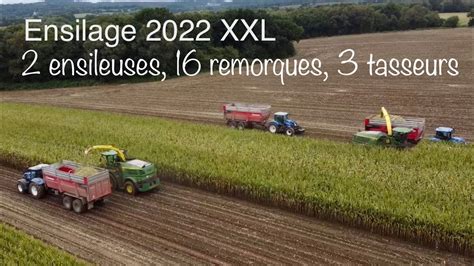 CHANTIER DENSILAGE XXL AU GAEC BERNARD AVEC LETA CHAMBRY 2022 YouTube