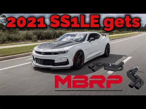 2021 Camaro SS 1LE Cat Delete And MBRP Exhaust YouTube