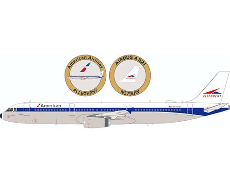 JetCollector American Airlines A321 Heritage Collection