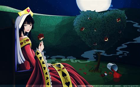 Black Hair Clamp Flowers Ichihara Yuuko Long Hair Moon Red Eyes Stars