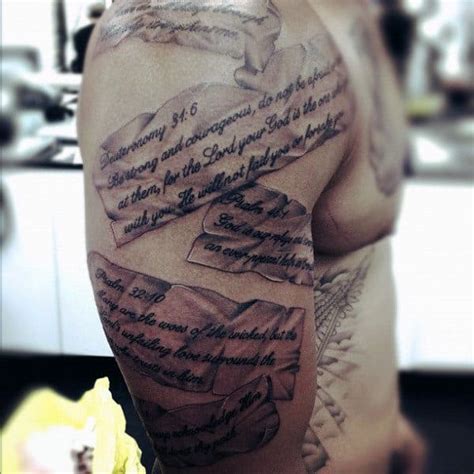 50 Bible Verse Tattoos For Men - Scripture Design Ideas