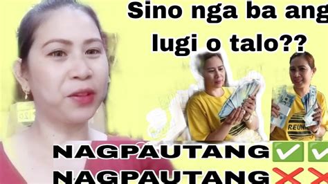 Sino Nga Ba Ang Lugi O Talo NAGPAUTANG O NANGUTANG YouTube