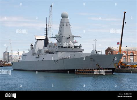 Hms Daring D32 The Lead Ship Of The Type 45 D Class Air Defence