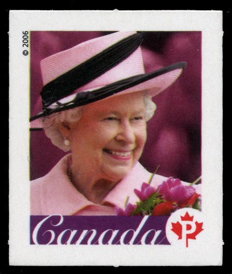 Queen Elizabeth II Canada Postage Stamp