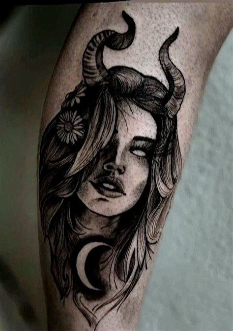 Goddess Lilith Creepy Tattoos Cute Tattoos Taurus Tattoos