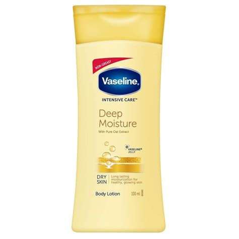 Vaseline Intensive Care Deep Moisture Body Lotion Packaging Size