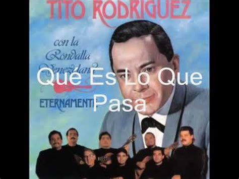 Tito Rodríguez con la Rondalla Venezolana Eternamente Disco completo