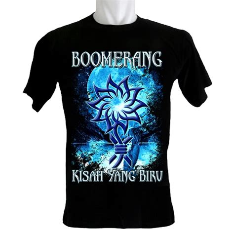 Jual Kaoskaoscorp Kaos Boomerang Kisah Yang Biru Bahan Katun