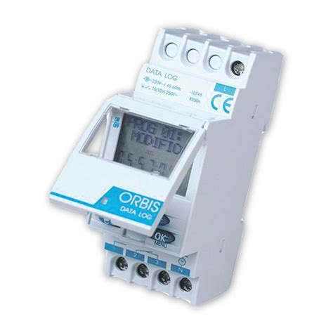 orbis digitaalinen kellokytkin crono data log  xa   piiri