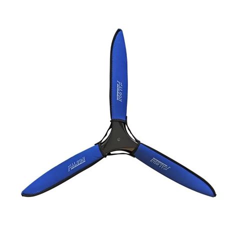 Falcon X Three Blade Carbon Gas Propeller With Covers Gator Rc