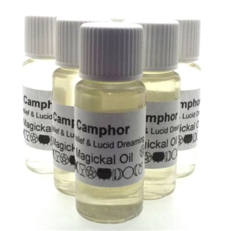 10ml Camphor Herbal Spell Oil Pain Relief And Lucid Dreaming