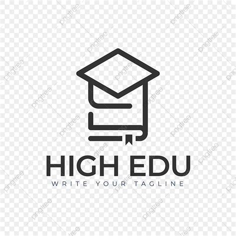 Education Logo Vector Black