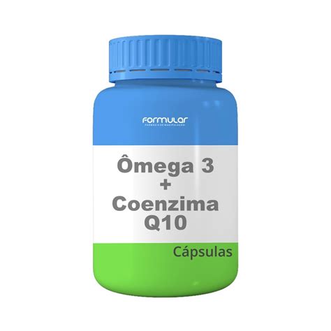 Ômega3 400Mg Coenzima Q10 100 Mg Cápsulas