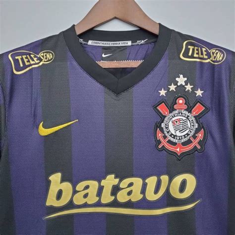 Camiseta Alternativa Retro Corinthians Trizhop