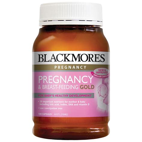 Vitamin T Ng H P Blackmores Pregnancy And Breastfeeding Gold Vi N