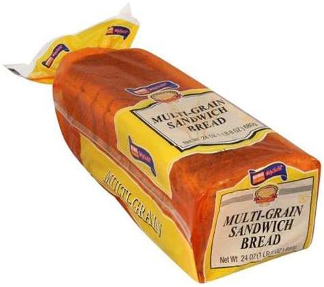 King Soopers Sandwich, Multi-Grain Bread - 24 oz, Nutrition Information ...