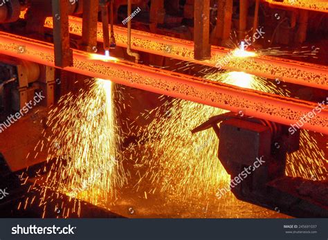 steel mill images stock  vectors shutterstock