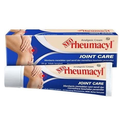 Jual Produk Terlaris Neo Rheumacyl Jointcare Cream Gr Krim Nyeri