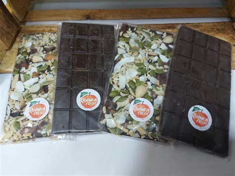 Barra De Chocolate Cacao Endulzado Con Eritritol Quintafrut