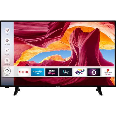 Techwood 43AO9UHD 43 Smart 4K Ultra HD TV With Dolby Vision And Works