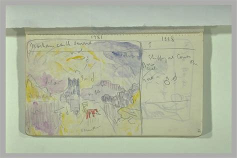 Annotations manuscrites paysage Paul Signac Musée d Orsay