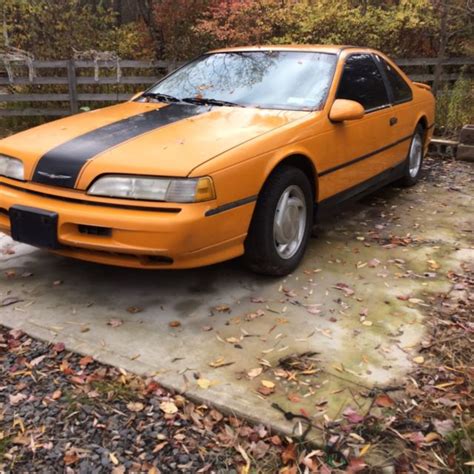 1989 Ford Thunderbird 3 8L V6 Super Coupe