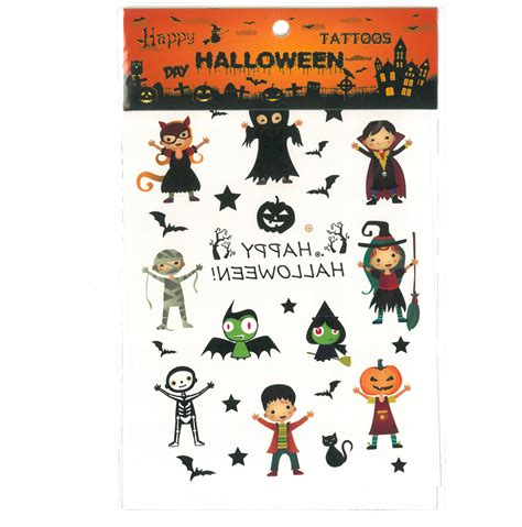 Halloween Tatua E Zmywalne Dla Dzieci R Ne Wzory Midex Sklep Empik