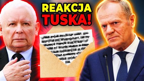 Jest Reakcja Tuska Na List Kaczy Skiego Do Ziobry Zada Prezesowi Pis