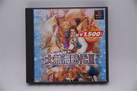 Yahooオークション Ps1 ゲームソフト 「大航海時代ii」コーエー定番