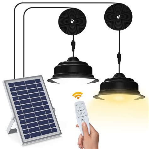 Buy Malitupy Solar Lights Indoor Outdoor Home Lumen Dual Head