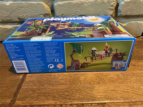 PLAYMOBIL 3016 Alligator Ravine Jungle Series W OG Box Retired EBay