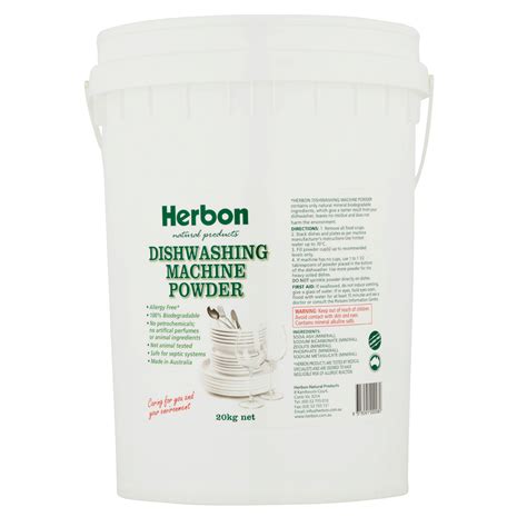 Herbon Dishwashing Powder 20kg, Best Natural Dishwashing Detergent