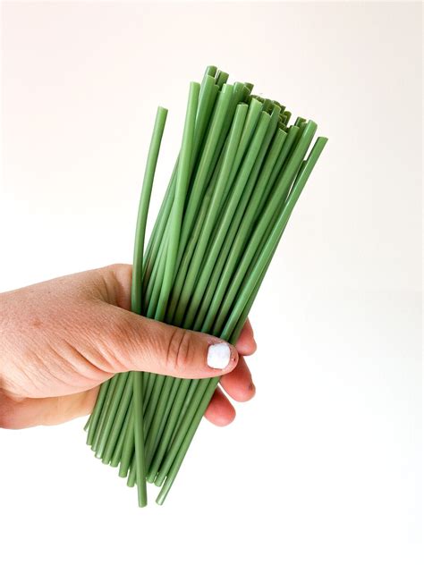 Bulk Artificial Flower Stem Covers With Stems Inches Etsy