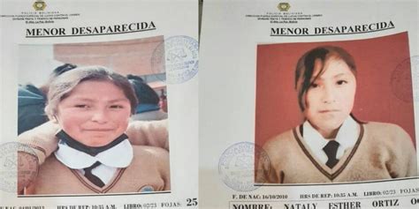 El Alto Un Padre Busca A Sus Hijas De Y A Os Que Salieron De La